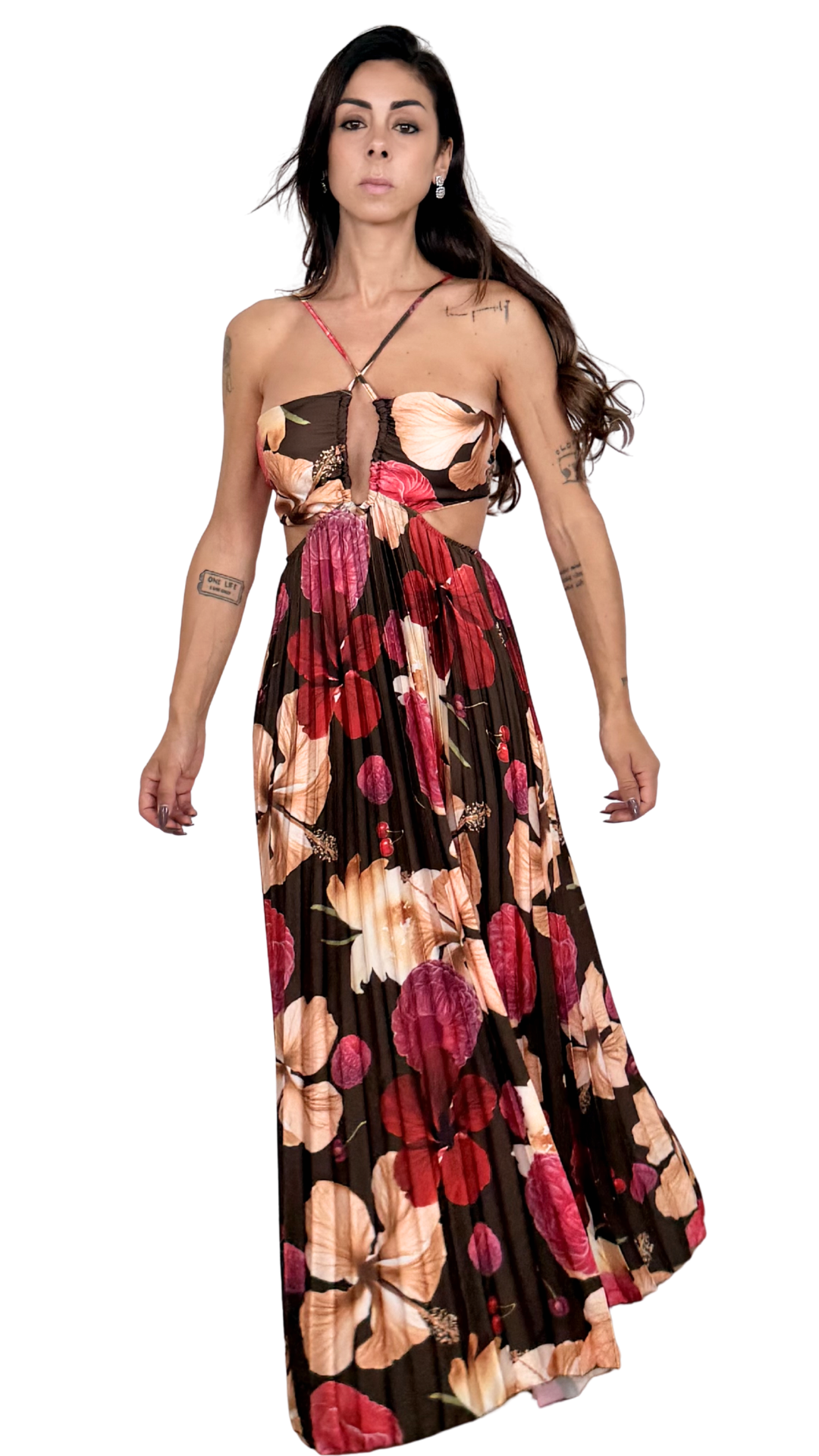 Abito Maxi "Tropical Sunset"