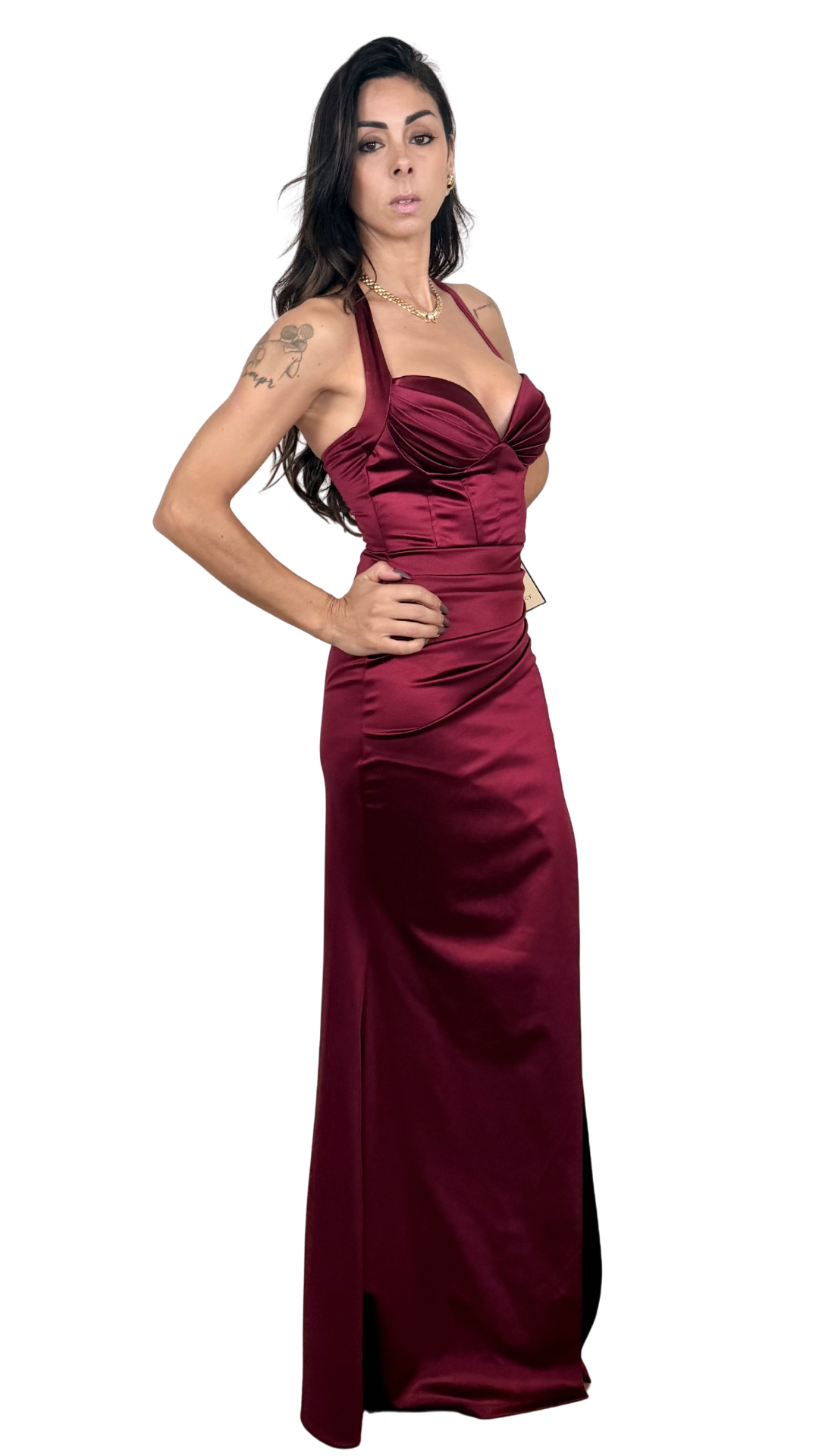 Abito Maxi "Glow Diva"