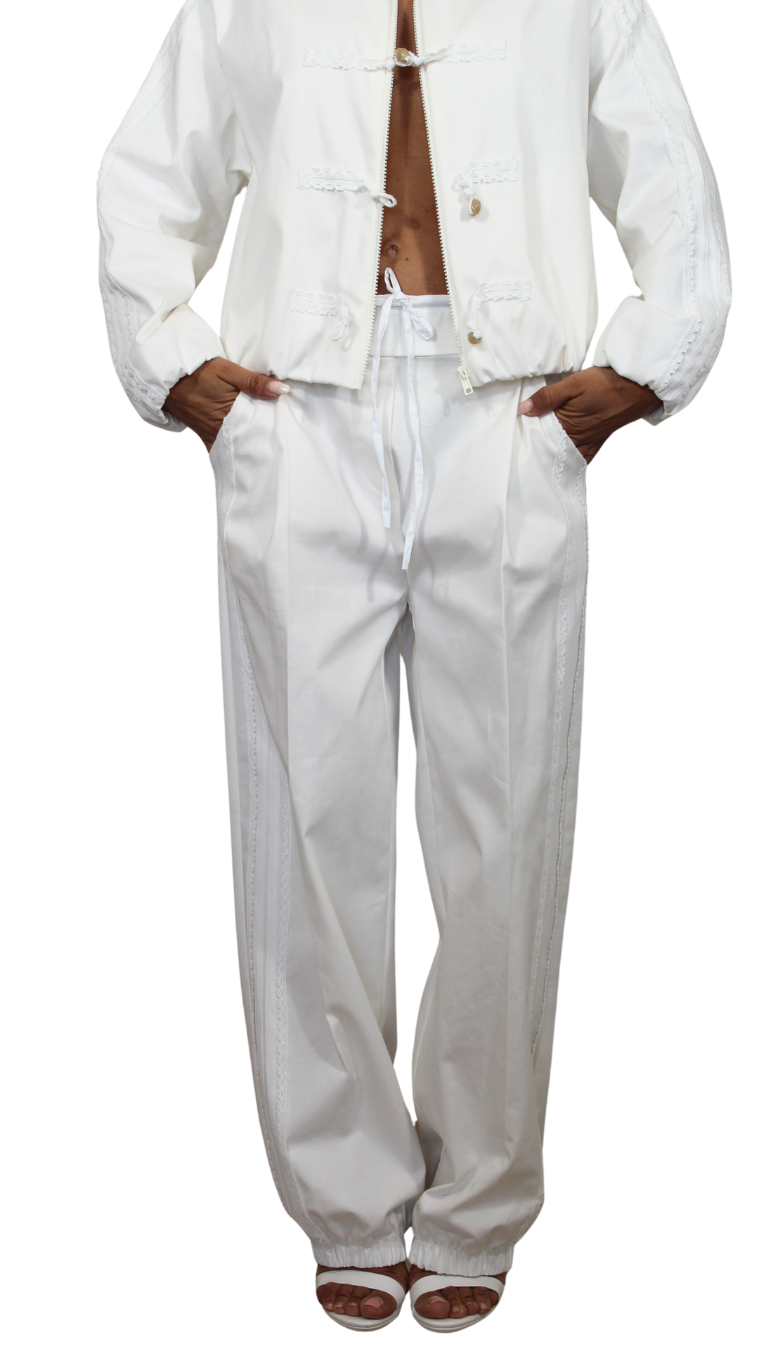 Pantalone "Utility-Chic" a Gamba Larga