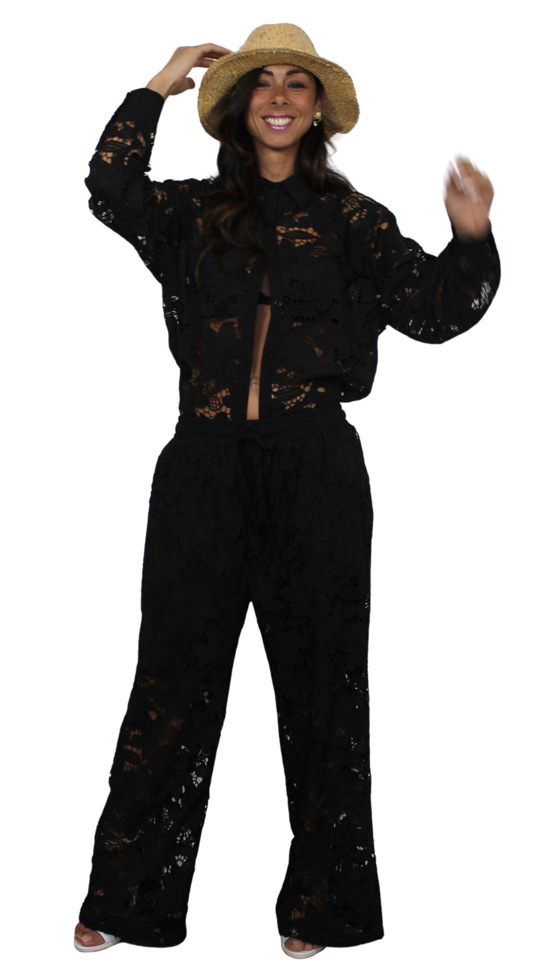 Coordinato Camicia e Pantaloni FLOREALE