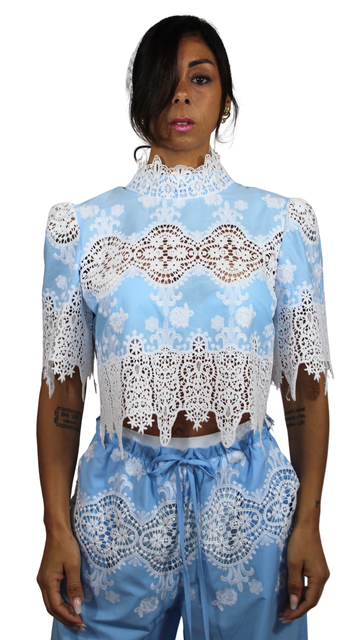 Coordinato "Sky Lace"