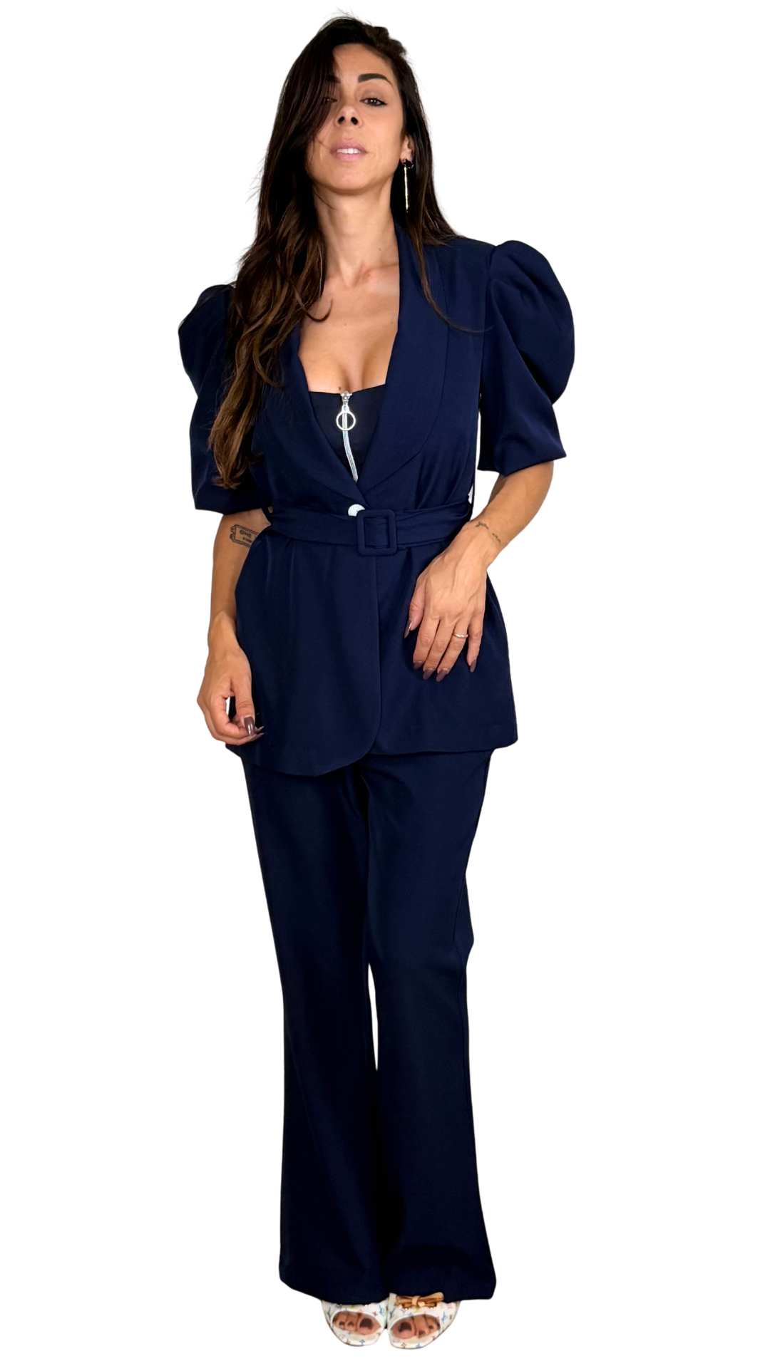 Tailleur Maniche a Sbuffo