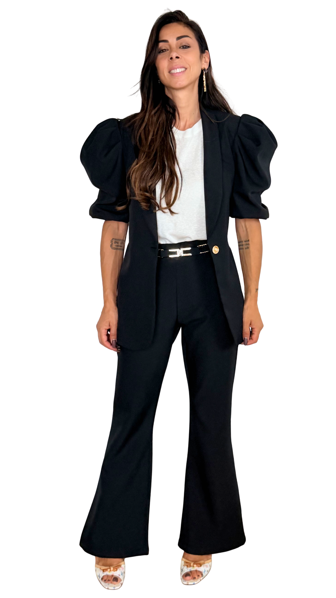 Tailleur Maniche a Sbuffo