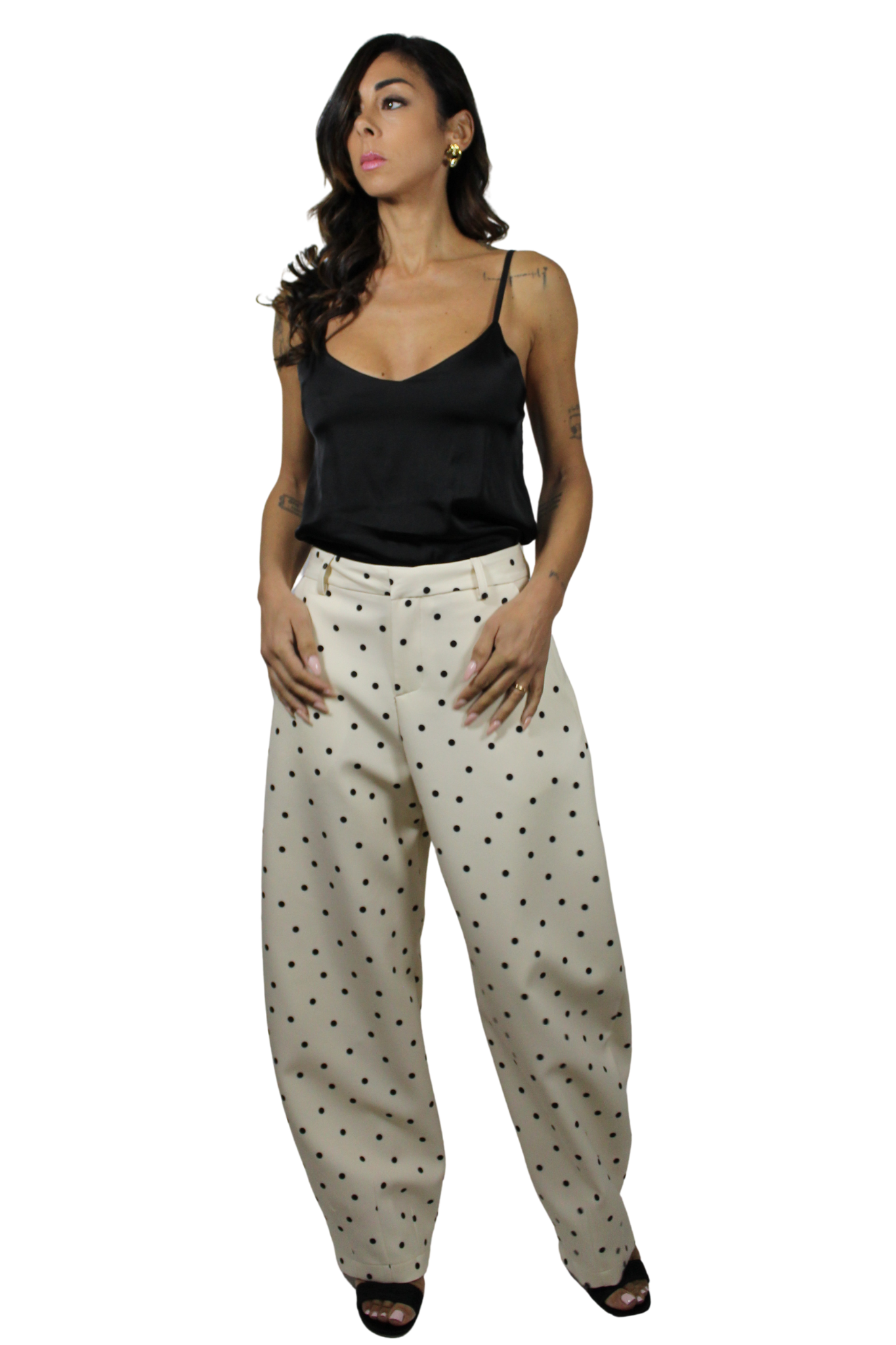 Pantaloni Potenza Pois by Lumina