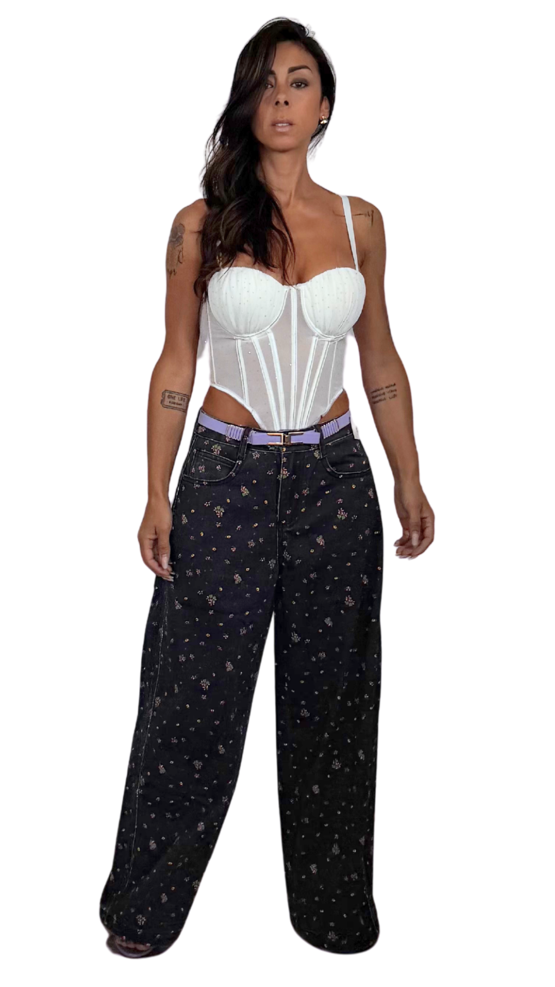 Pantalone Floreale