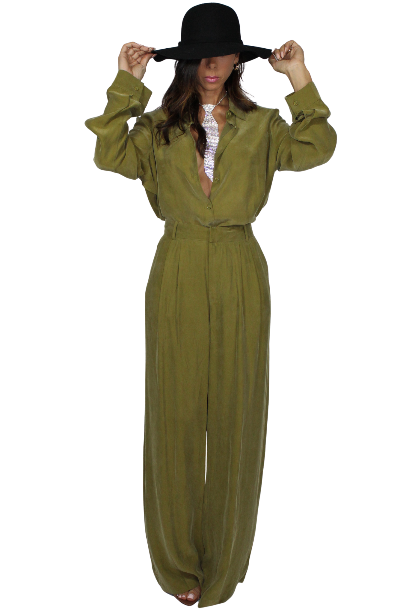 Pantalone camoscio by Lumina