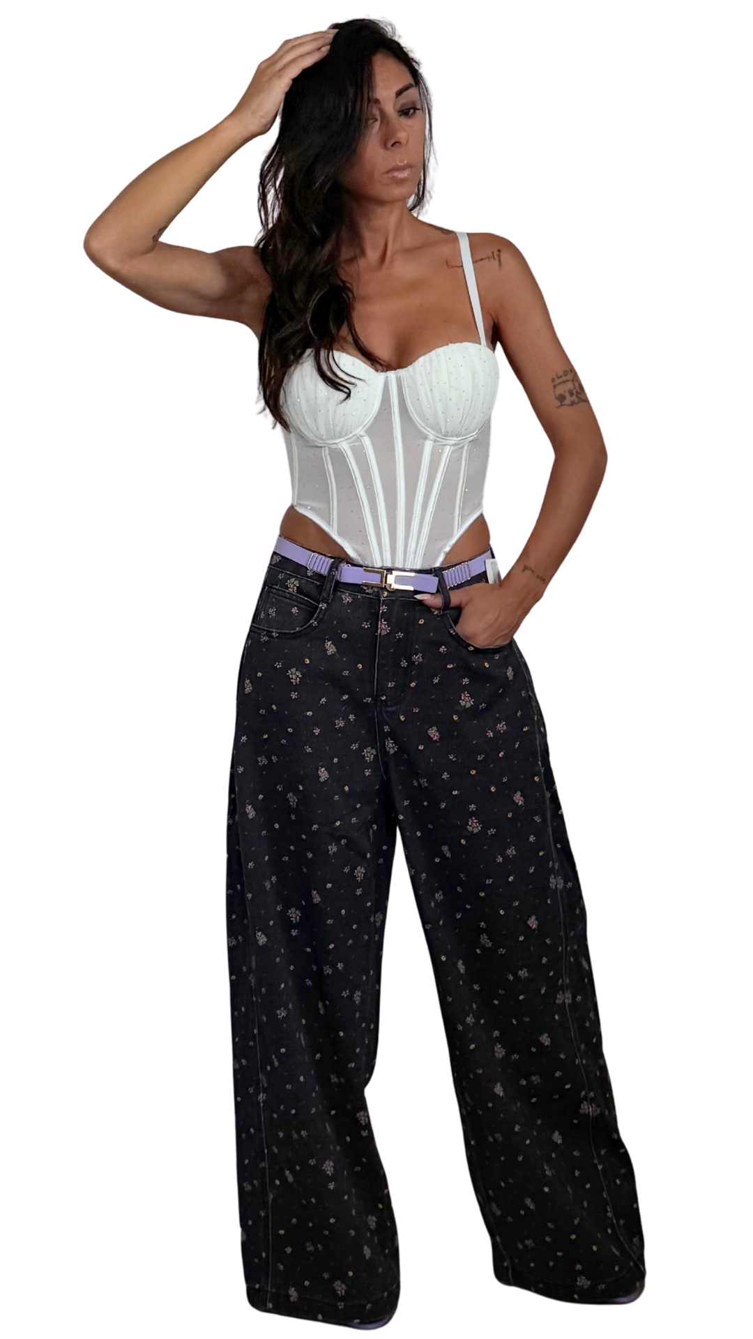 Pantalone Floreale