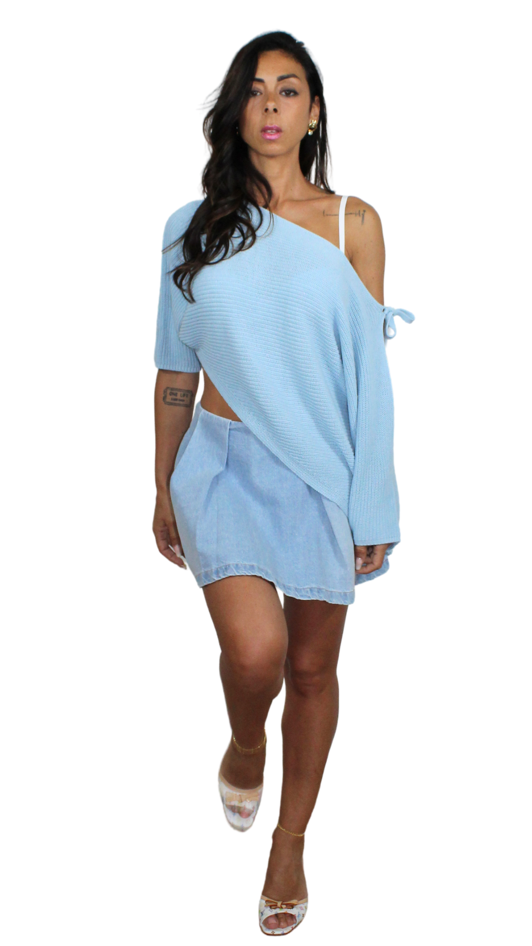 Maglia "Aria" Asimmetrica
