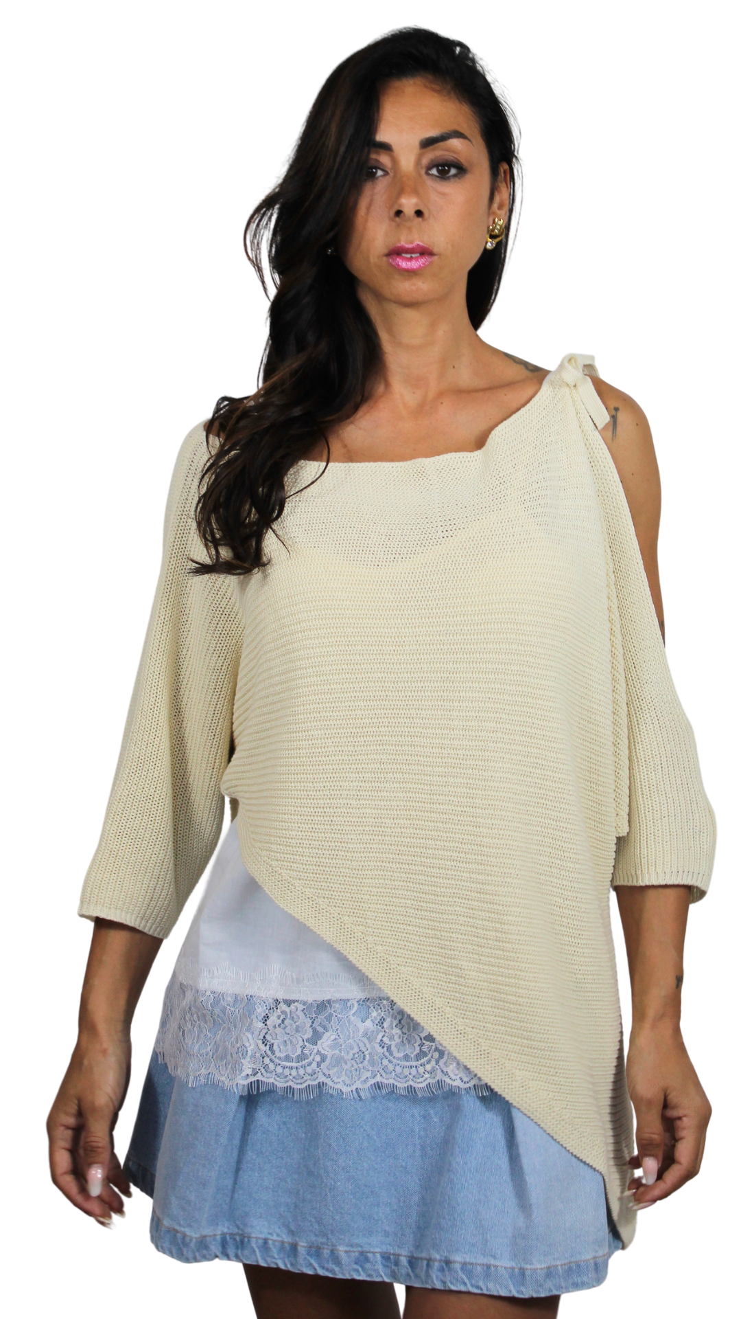Maglia "Aria" Asimmetrica