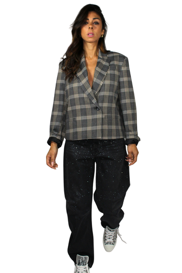 Jeans A Vita Alta Wide Leg by Kontatto