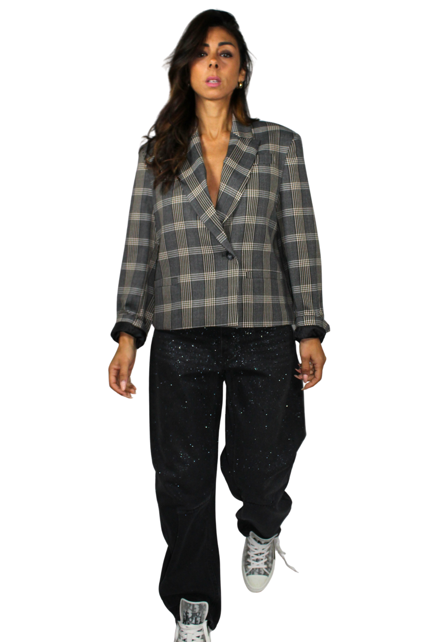 Blazer quadri by Kontatto