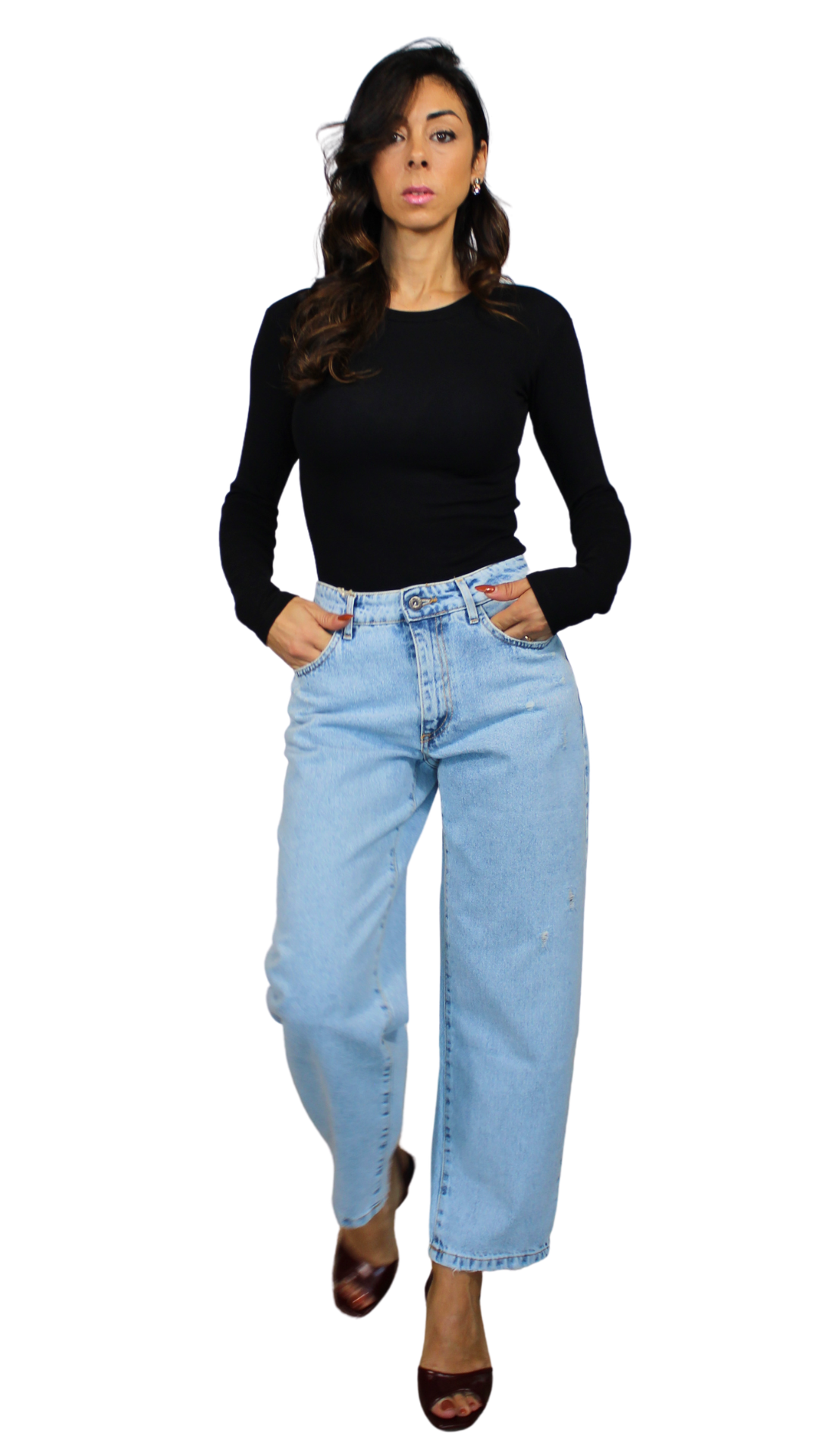 Jeans Baggy Light Blue