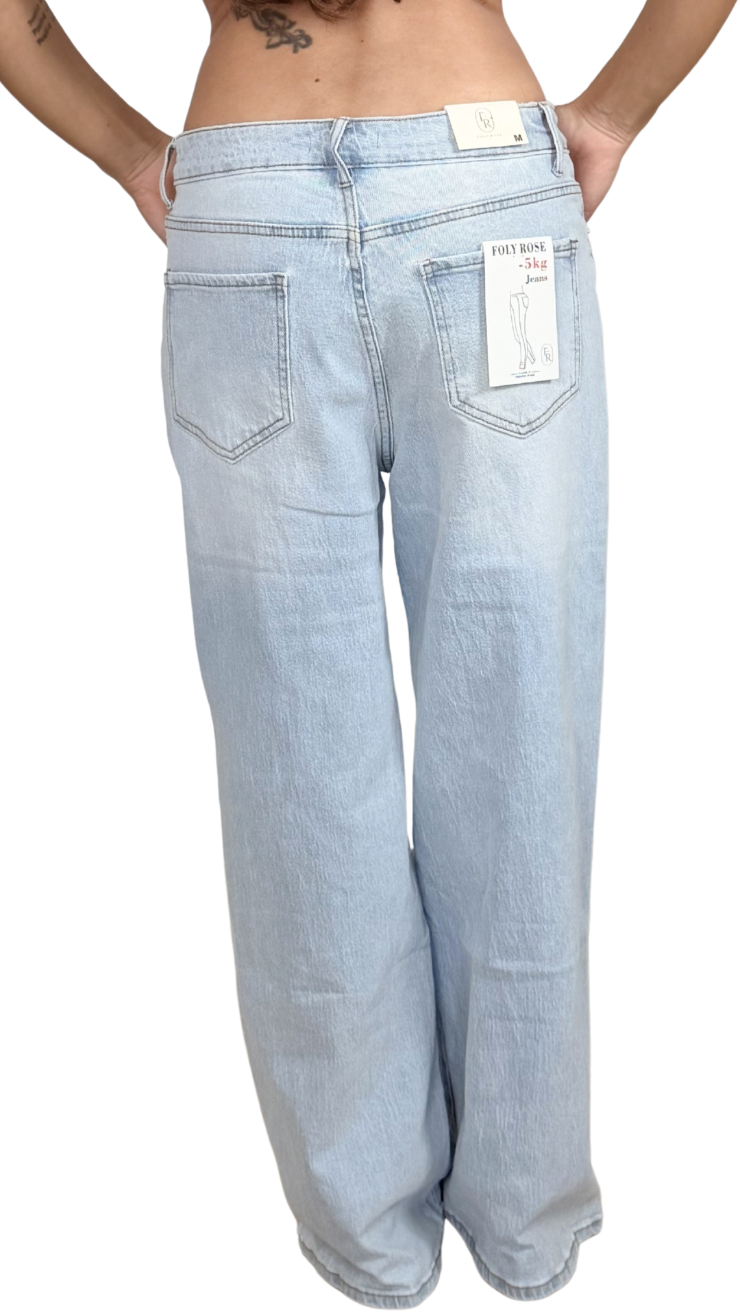 Jeans Wide Leg push up